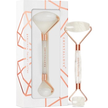 CRYSTALLOVE Clear Quartz Roller Масажори дамски