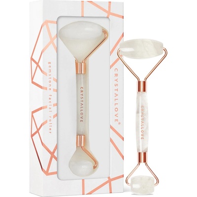 CRYSTALLOVE Clear Quartz Roller Масажори дамски