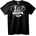 NOONEBRAND Тениска Не слизам от облака си - 5XL, Black