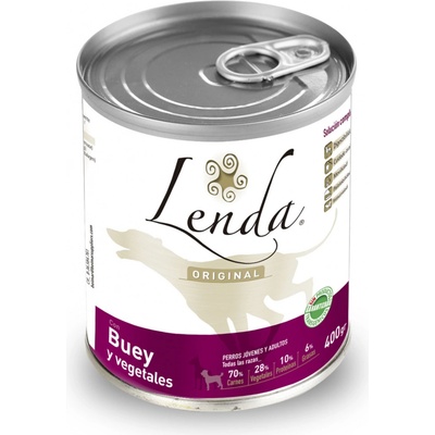 Lenda Beef with peas 400 g