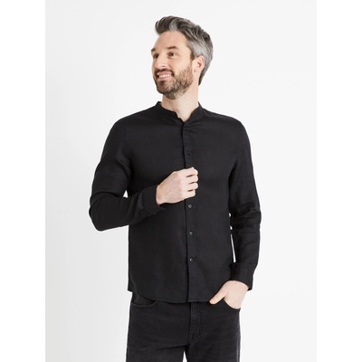 Celio Черна мъжка ленена риза Celio Damaolin Celio | Cheren | МЪЖЕ | S