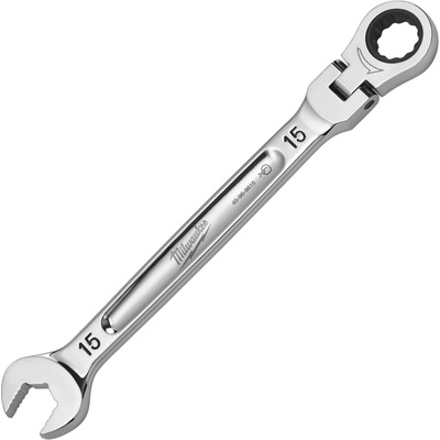 Milwaukee Ráčnový očkoplochý klíč s kloubem 15 mm 4932480188