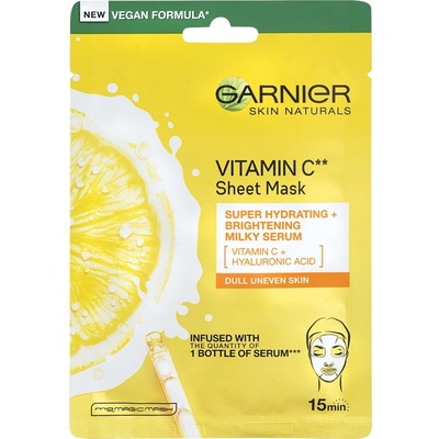 Garnier Skin Naturals Hydratační maska s vitamínem C 28 g – Zboží Dáma