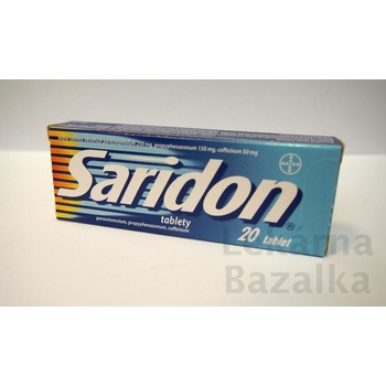 SARIDON POR 250MG/150MG/50MG TBL NOB 20