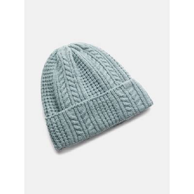 Дамска шапка Under Armour W Halftime Cable Knit Beanie-GRN Under Armour | Zelen | ЖЕНИ | UNI