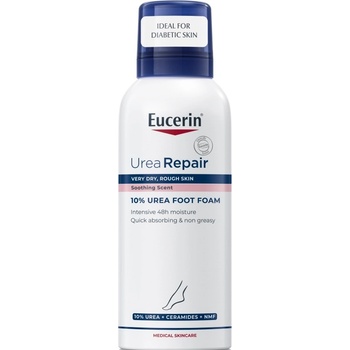 Eucerin Urea Repair Пяна за крака с 10% урея, 150 ml