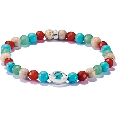 THOMAS SABO náramok Multicolored Bead Bracelet Eye Elyndra A2210-058-7