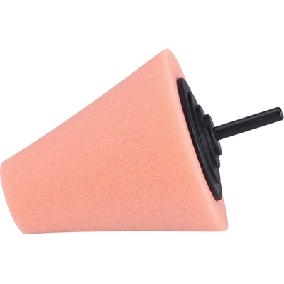Extol Premium kužel leštící pěnový, T40, oranžový, 80 mm, stopka 6 mm