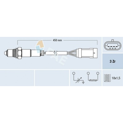 Lambda sonda FAE 77222