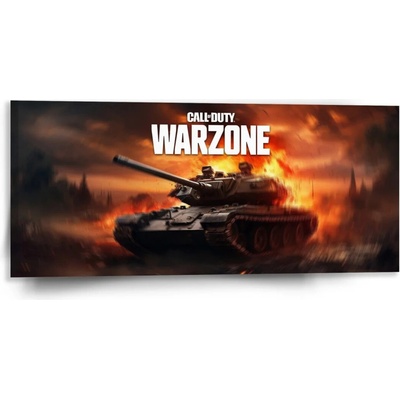 Sablio Obraz Call of Duty Warzone - tank - 110x50 cm