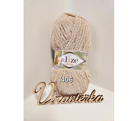Alize softy plus 406 pudrová