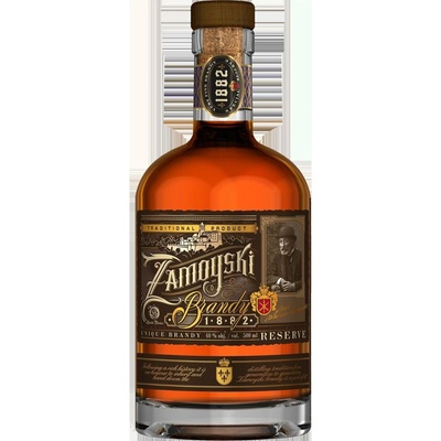 Zamoyski 40% 0,5 l (čistá fľaša)