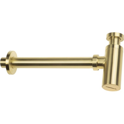 Deante Кръгъл сифон за умивалник, матирано злато (nhc_r31k)