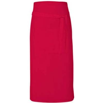 Link Kitchen Wear Gastro zástěra X985 Red Pantone 200 90x80cm