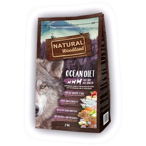 Natural Greatness Natural WoodLand Ocean Diet - Прясна океанска риба - храна за кучета от всички възрасти и породи с 100% натурални съставки - 2кг, Испания ASM87WF02