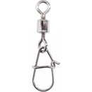 Mikado Karabina s obratlíkem Round Snap L 10 ks