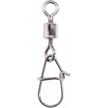 Mikado Karabina s obratlíkem Round Snap L 10 ks