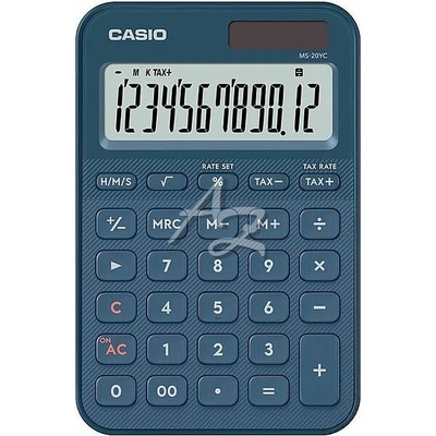 Casio kalkulátor MS 20 YC NY Modrá
