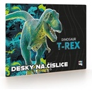 Karton P+P Desky na číslice Premium Dinosaurus