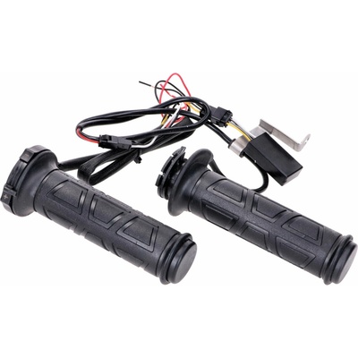 Vyhřívané gripy Lampa černá, 22mm