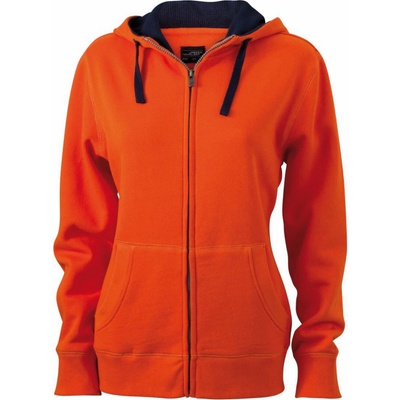 James Nicholson JN 962 dark orange/navy