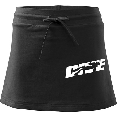 Dive potápač športová sukňa Two in One čierna