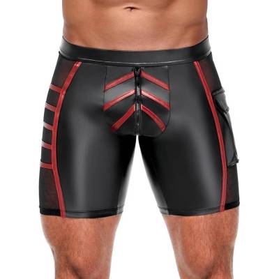 NEK Men's Shorts Black/Red L