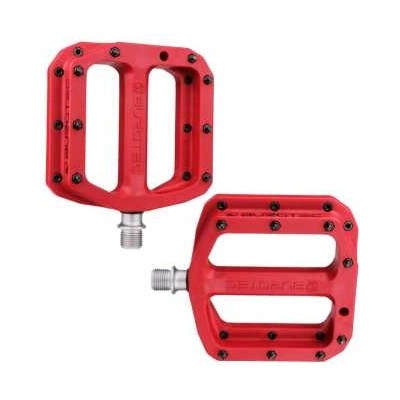 Педали за велосипед BURGTEC MK4 composite червен