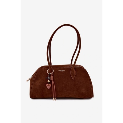 Flora&Co Dámska eko semišová kabelka Camel hnedá