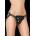 Ouch! by Shots Ouch! Adjustable Intimate Harness with Universal O-Ring - Black