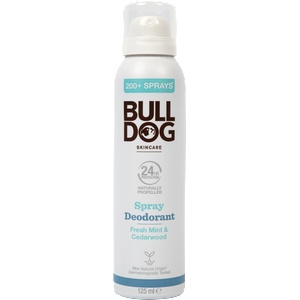 BULLDOG Fresh Mint & Cedarwood deo spray 125 ml