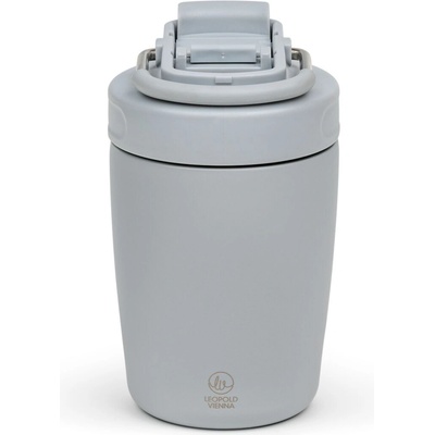 Bredemaijer Group LEOPOLD VIENNA Двустенна термочаша Moshi - 350 мл - цвят сив (LV-123001)