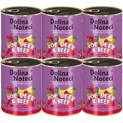 Dolina Noteci Superfood Hovězí a zvěřina 6 x 400 g