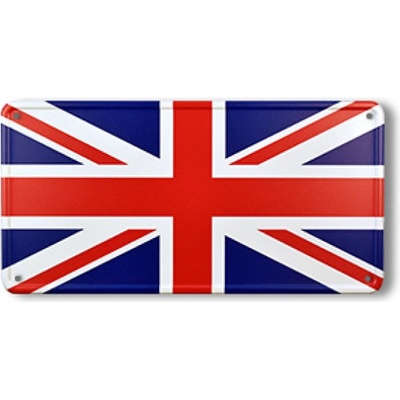Cedule plechová Promex vlajka Velká Británie - barevná