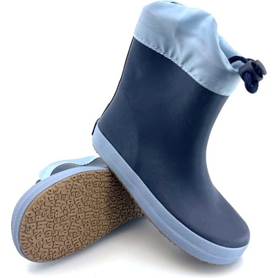 Playshoes detské barefoot čižmy Navy