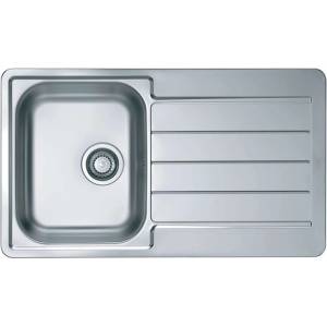 Alveus Line - Мивка 86х50 см, неръждаема стомана 1065579 (1065579) Мивка за вграждане