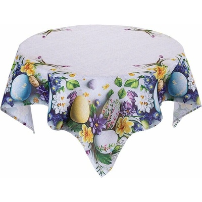 decoDoma Středový ubrus s potiskem VELIKONOČNÍ VAJÍČKA 85x85 cm – Hledejceny.cz