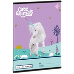 Ars Una Cute Animals Unicorn 25 (5448) A5 21-32 линия книжка 53624482 (53624482)