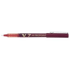 Pilot Писалка Pilot Ball-liner Hi-Tecpoint V7 0, 7 червена (BX-V7-R)