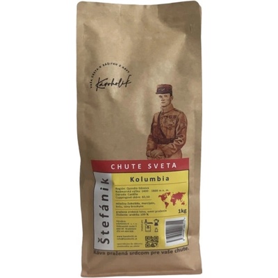 KÁVOHOLIK Štefánik Kolumbia 1 kg
