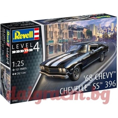 Revell Хоби модел REVELL 07662 - 1968 Chevy Chevelle SS 396 (R07662)