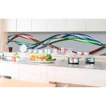 DIMEX ART Фототапет за кухня - блестяща вълна 180 x 60 см