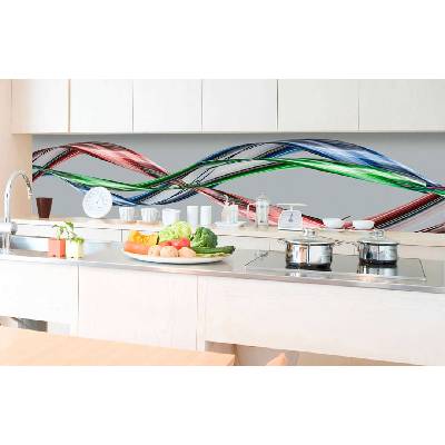 DIMEX ART Фототапет за кухня - блестяща вълна 180 x 60 см