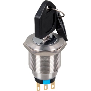 ELMARK ПРЕВКЛЮЧВАТЕЛ 3ПОЗ С КЛЮЧ 22y3 2no+2nc ip65 ЗЕЛЕН (401552)