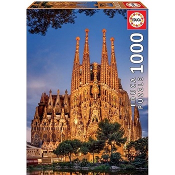 Educa Sagrada Familia Barcelona Španělsko 1000 dielov