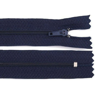 Stoklasa Spirálový zip No 3 délka 30 cm pinlock Balení: 1 ks, Varianta: 330 modrá tmavá 330 modrá tmavá
