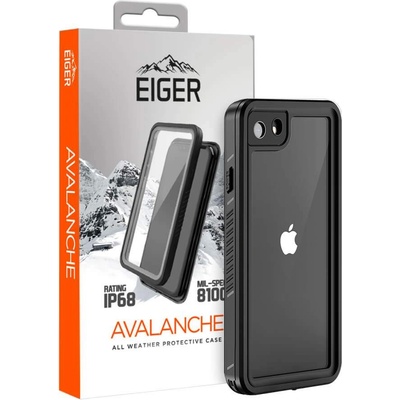 Eiger Avalanche Case - ударо и водоустойчив кейс за iPhone SE (2020), iPhone 8, iPhone 7 (черен)