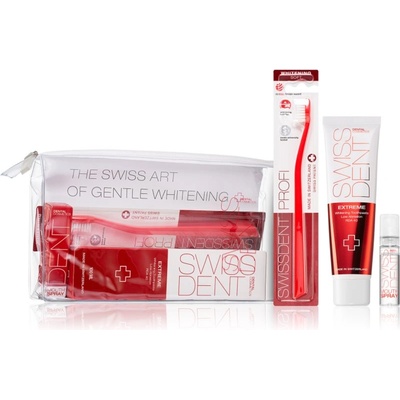 Swissdent Extreme Promo Kit Комплект за дентална грижа за щадящо избелване и защита на зъбния емайл