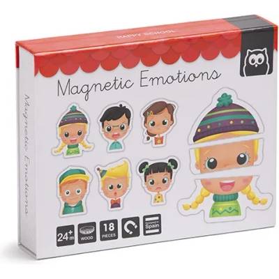 Eurekakids Дървен магнитен пъзел Eurekakids - Емоции (EU13021081)
