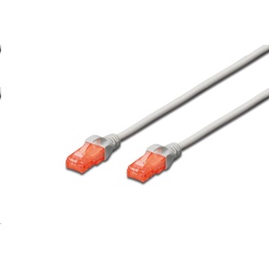 ASSMANN Cat. 6 U/UTP PVC 2 m сив кабел DK-1612-020 (DK-1612-020)